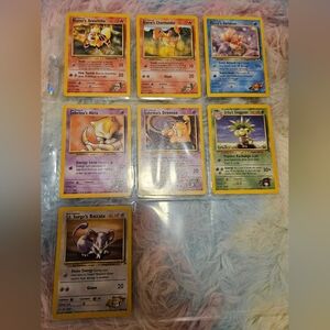 Vintage Pokémon Trading Cards Collection
